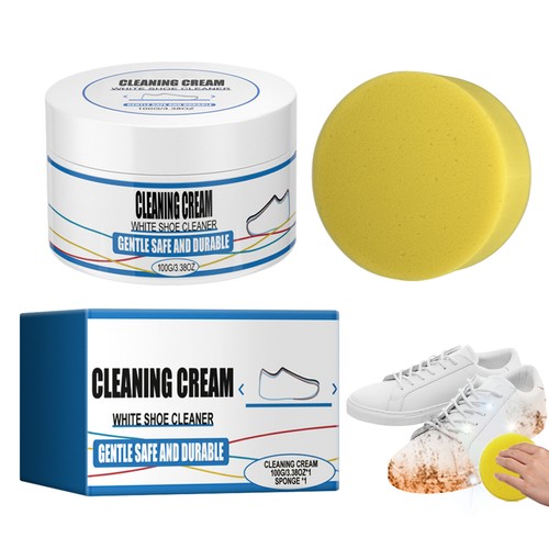 White shoe cleaning cream - cleaning,