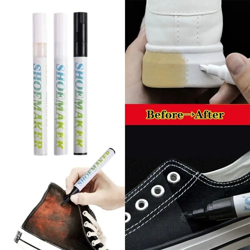 Shoe whitening black colour - black,