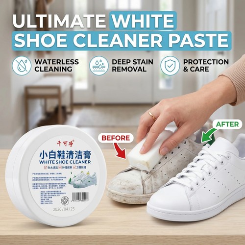 White shoe cleaner cream - cleaner,