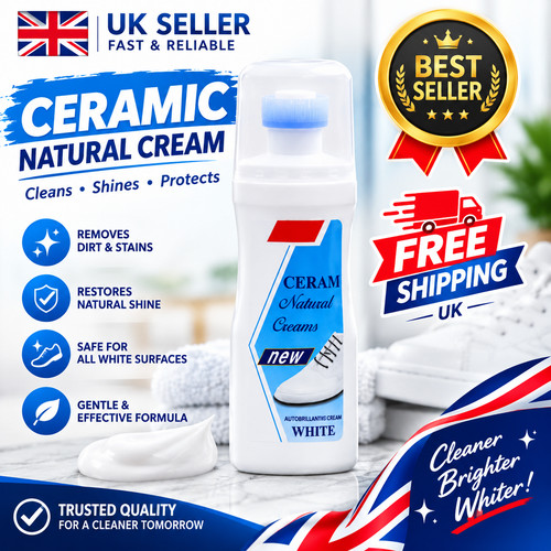 White shoe cleaner - white,