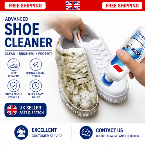 White shoe cleaner - white, 100ml
