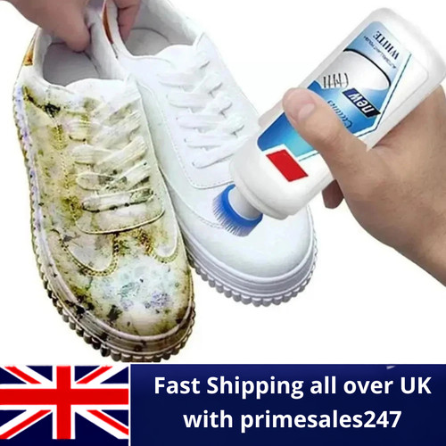 White shoe cleaner 100ml - white,