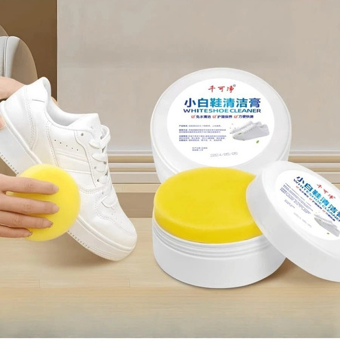 White shoes cleaning - white, cream