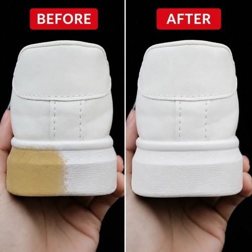Shoe whitening black colour - &,
