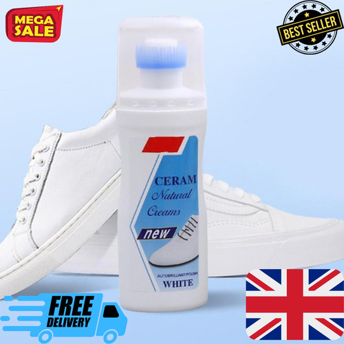 White shoe cleaner 100ml - white,