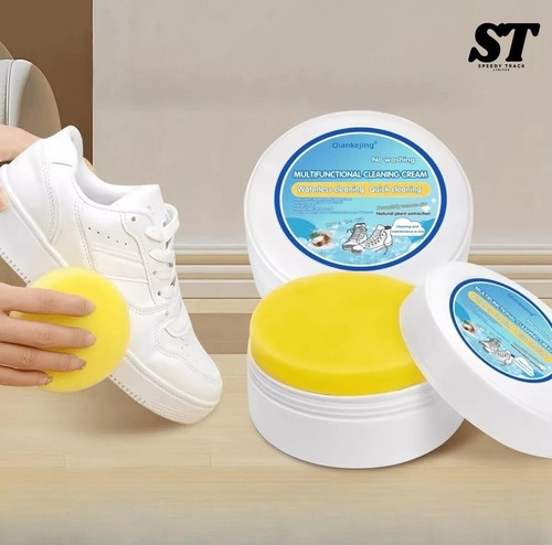 White shoes cleaning cream - white,