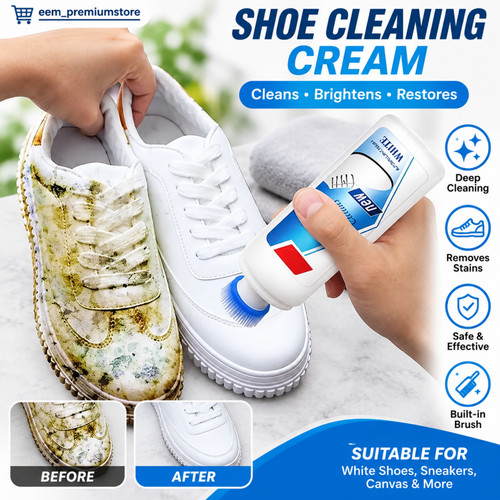 White shoe cleaner 100ml - cleaner,