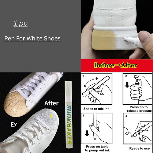 Shoe whitening colour restore - whitening,